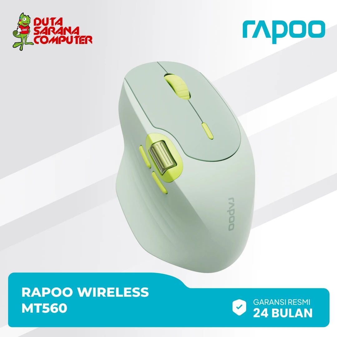 Jual Rapoo Mt560 Mt-560 Mt 560 Multi-mode Wireless Mouse With Thumb ...