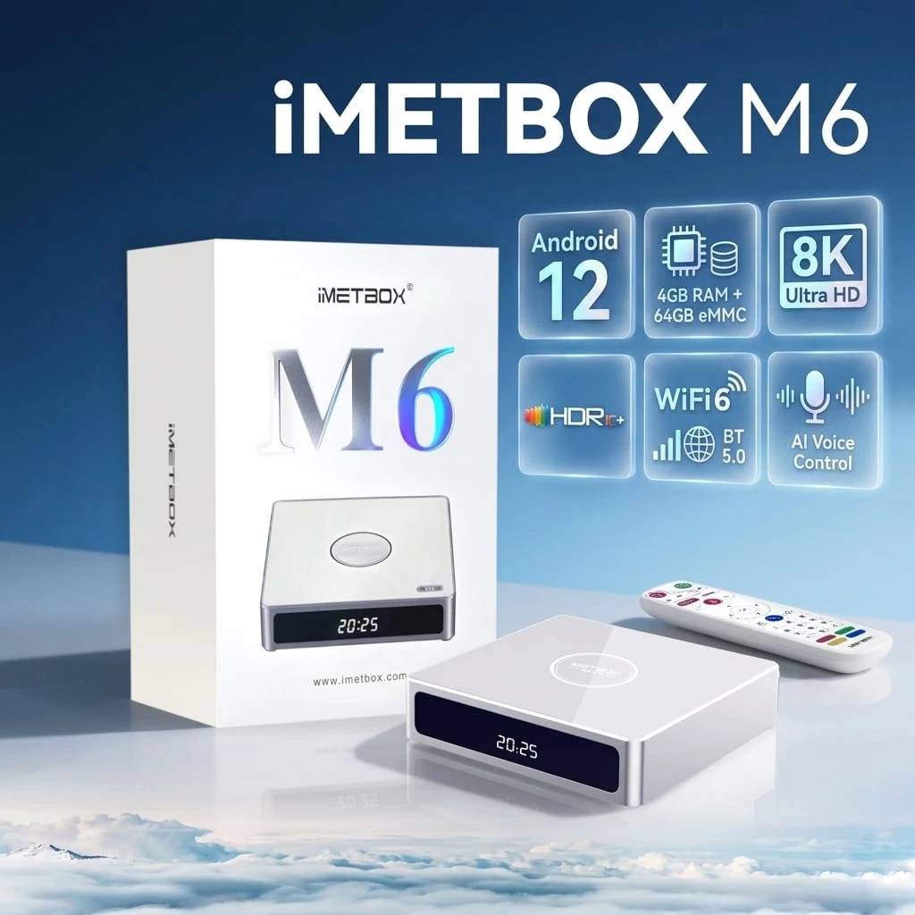Jual Imetbox M6 Android Tv Box 4gb 64gb Smart Media Player 8k