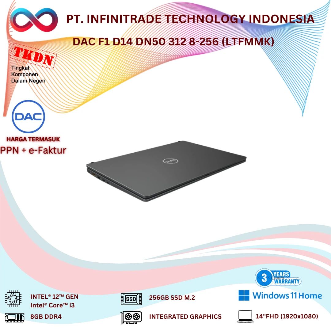 Laptop Dac 🔥 - Garansi Resmi Juli 2026