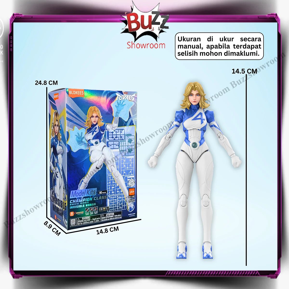 Marvel Rivals Champ Invisible Woman Jual Blokees Marvel Rivals Invisible Woman Champion Class Original ...