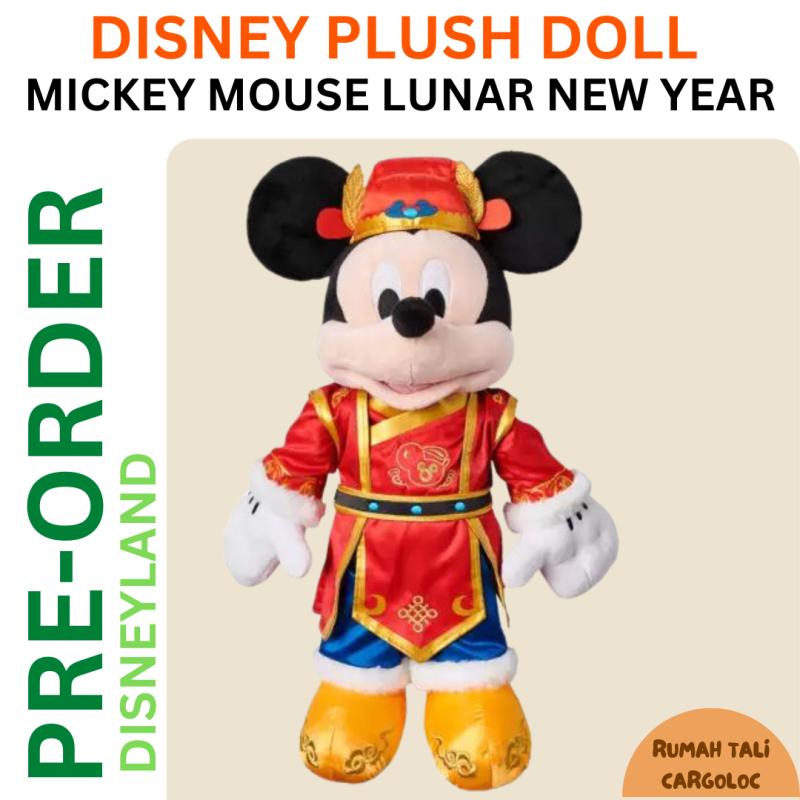 Jual Po Boneka Disney Mickey Mouse Lunar New Year Doll Plush Di Seller Main Disini - Maleber ...