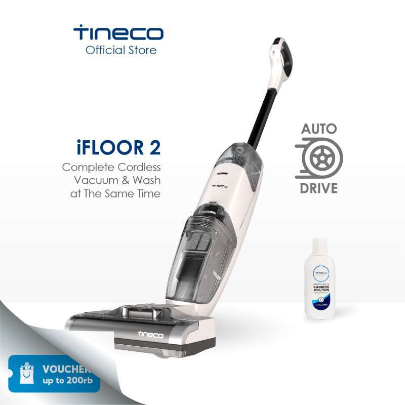 TINECO iFLOOR 2, Cordless, Wet/Dry Vacuum Cleaner, Blue