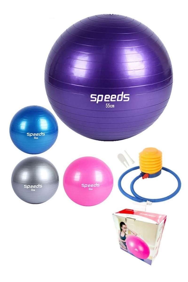 Jual Gymball Speeds 65 Cm/ Gym Ball/bola Yoga /bola Gym Speeds Bonus ...