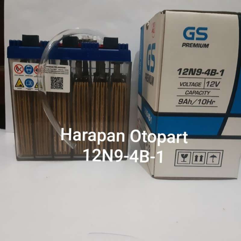 Promo Aki Motor Suzuki Thunder 125 Lama 12N9-4B Gs Astra Diskon 21% di
