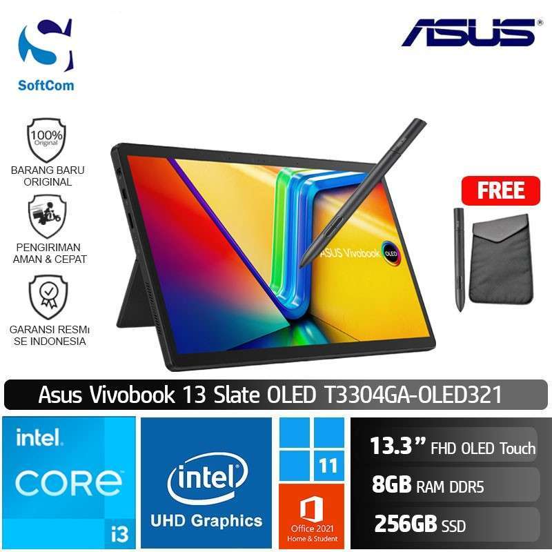 Asus T3304GA-LQ004W 13,3 - Intel Core i3-N300 0.8 GHz - Intel