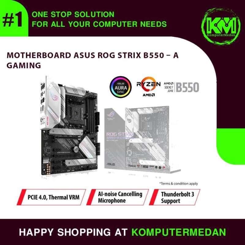 Jual Motherboard Asus Rog Strix B550 Â A Gaming Di Seller Komputermedan ...