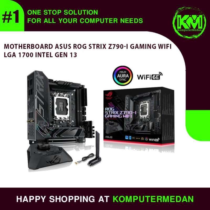 Jual motherboard asus rog strix z790 i gaming wifi lga 1700 intel gen
