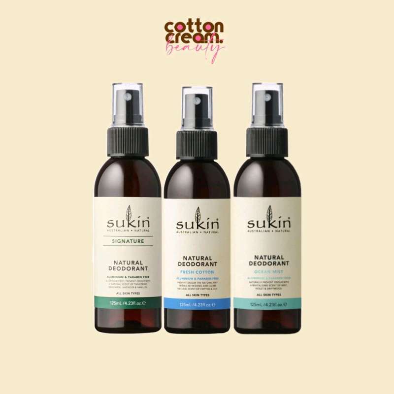 Promo Sukin Natural Deodorant 125ml Diskon 23 Di Seller Cottoncreambeauty Palmerah, Kota