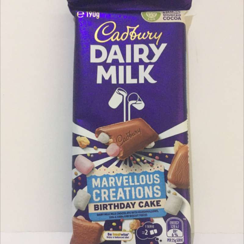 Jual CADBURY DAIRY MILK MARVELLOUS CREATIONS BIRTHDAY CAKE di Seller
