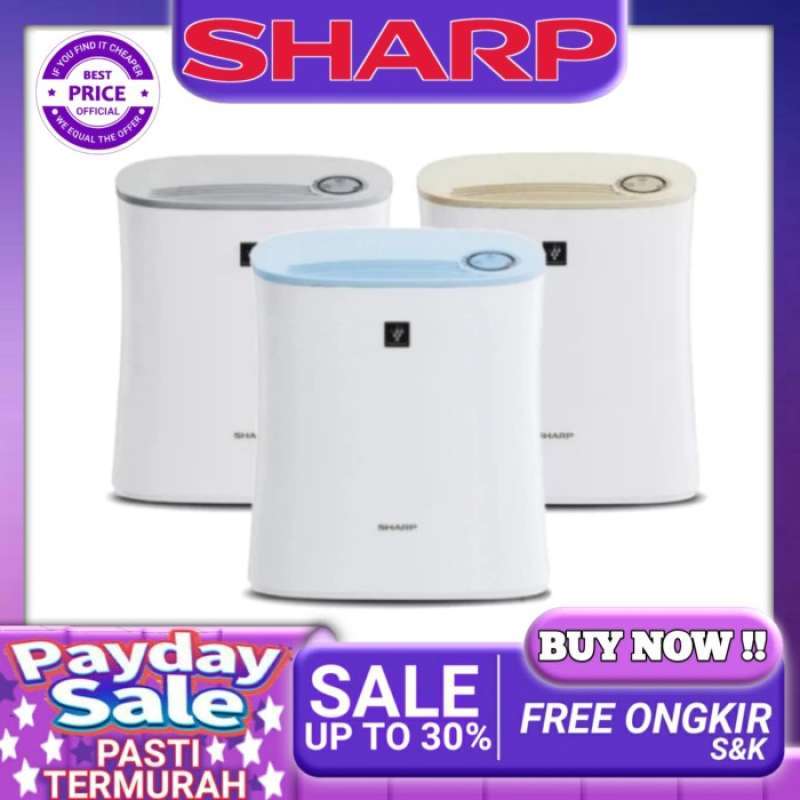 Promo Air Purifier Sharp FpF30YC Fpf30 Plasmacluster Ion Hepa Filter