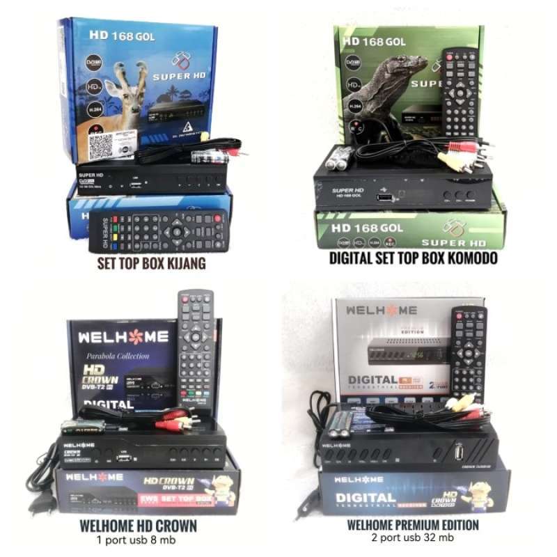 Jual Set Top Box Digital Set Top Box Dvbt2 Set Top Box Antena Tv Di