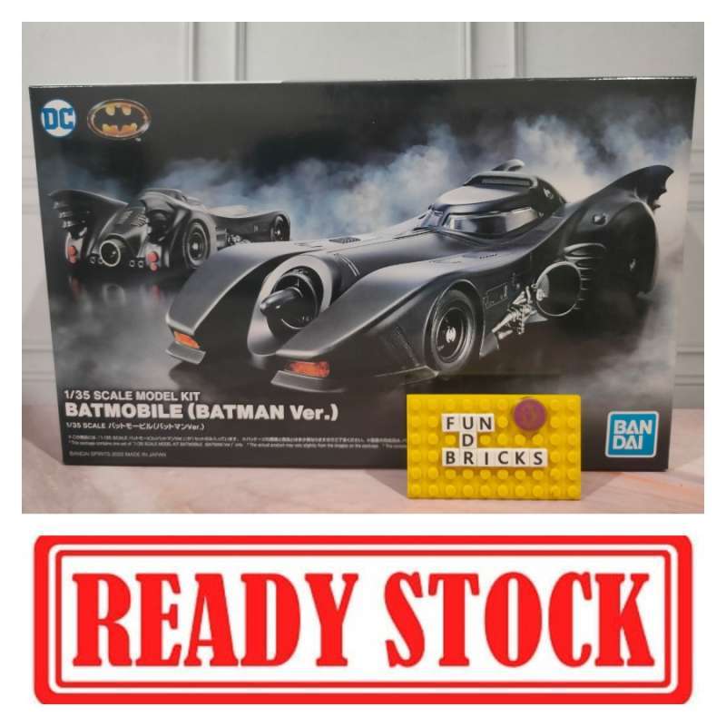 Jual Bandai Model Kit Batmobile Batman Ver Di Seller Fun D Bricks