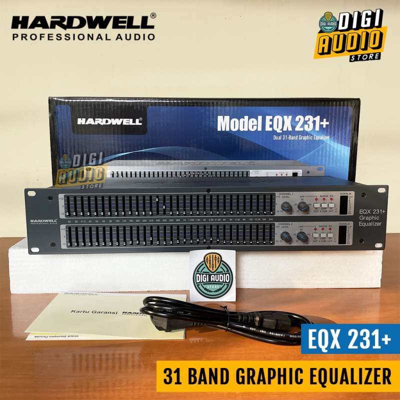 Promo Graphic Equalizer Audio 31 Band with Speaker Subwoofer Output