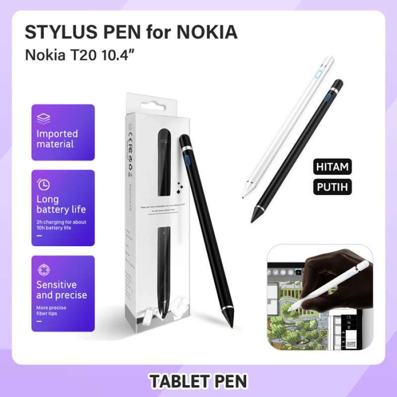 Jual Nokia T20 10.4 inch Smart Stylus Pen Tablet Pencil Drawing Pensil
