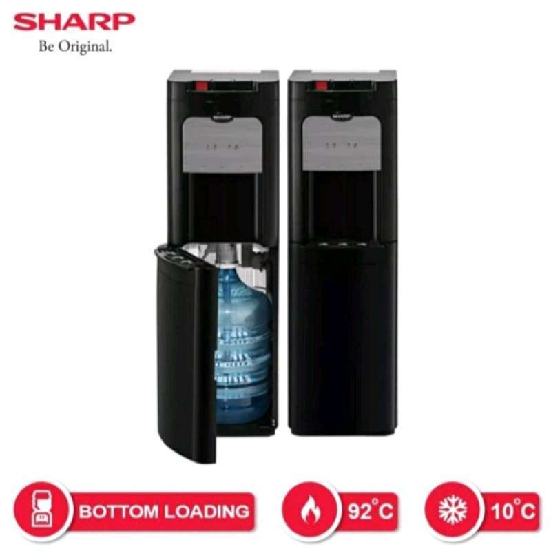 Jual Dispenser Air Sharp SWD-80EHL-BK | Galon bawah bottom loading ...