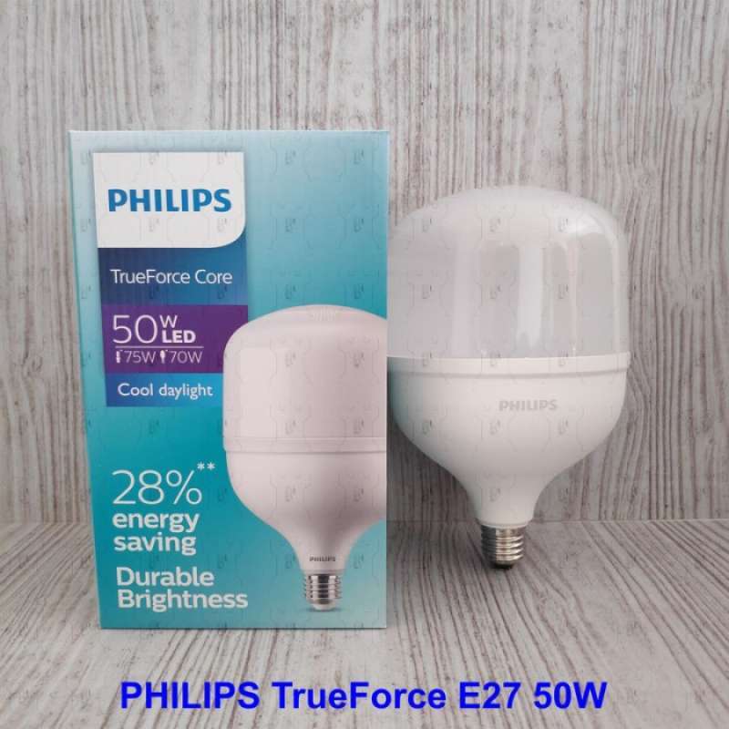 Philips 50w Led True Force Core Promo Philips Lampu Led Tforce Core 50W Hb E27 Putih Diskon 19% di ...