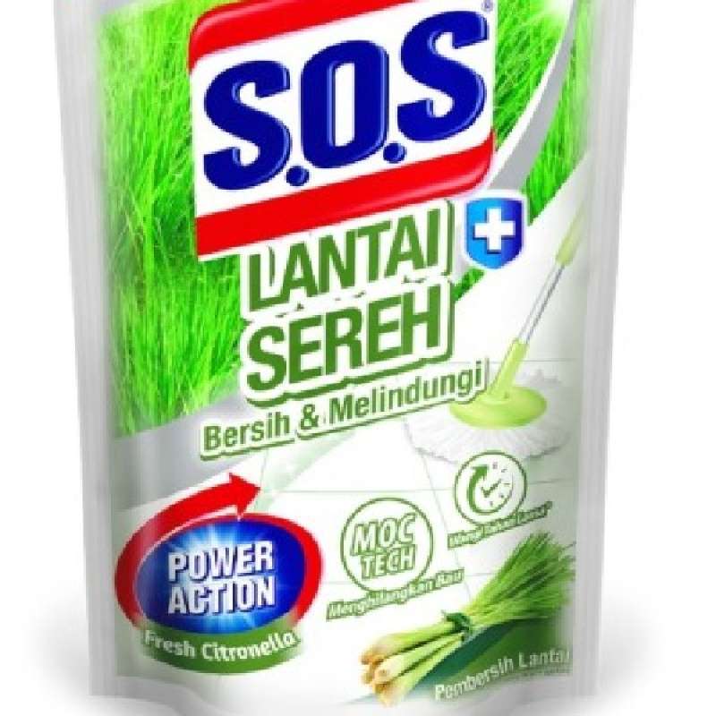 Jual SOS Pembersih Lantai Sereh galon 4 liter - Anti Serangga di Seller ...