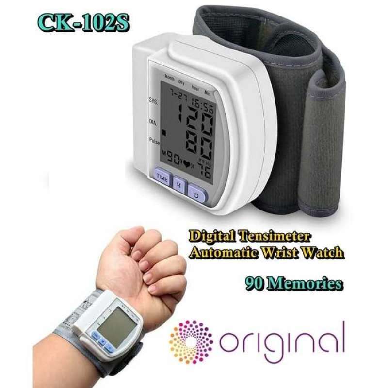 Promo Tensimeter Digital Pengukur Tekanan Darah Pergelangan Tangan Ck ...