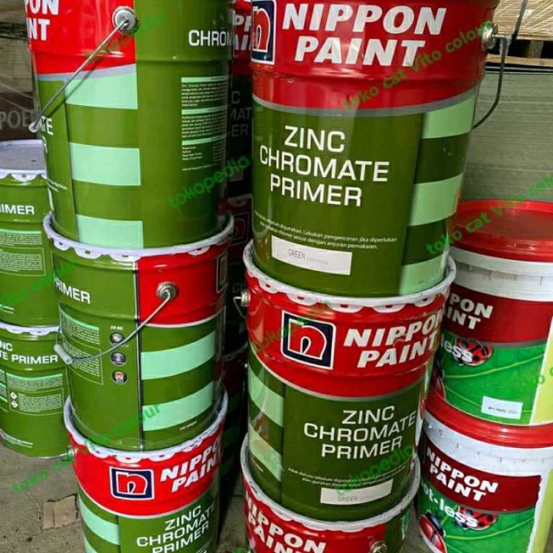 Promo Zinc Chromate Primer Nippon Grey/Abu (Ukuran Pail) Diskon 8 di