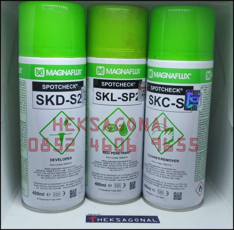 Red Penetran Developer Promo Magnaflux Spotcheck Cleaner Remover, Developer, Red Penetrant Bpn ...