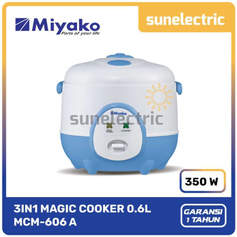 Promo Magic Com / Rice Cooker 3in1 Mcm 606 - Biru [0.6l] Diskon 23% Di ...