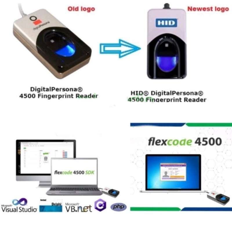 Promo u are u digital persona fingerspot flexcode 4500 Diskon 35% di ...