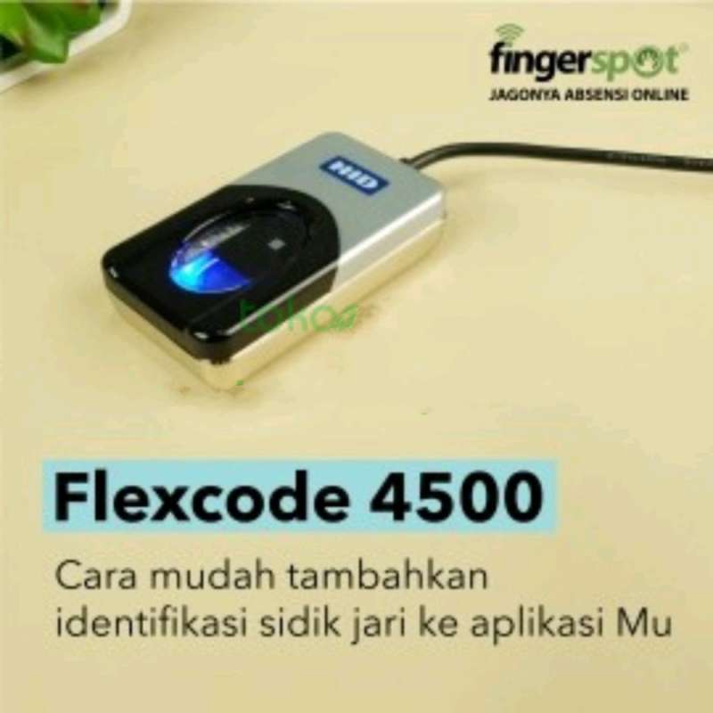 Promo u are u digital persona fingerspot flexcode 4500 Diskon 35% di ...