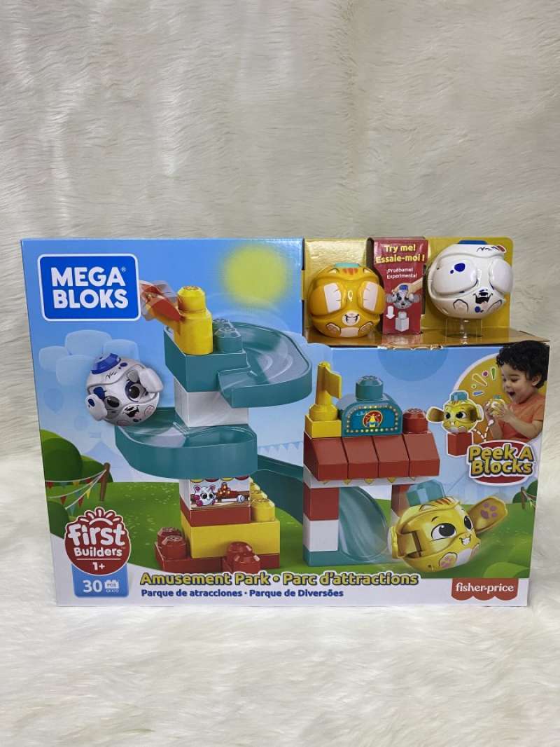Promo Mega Bloks Peek a Blocks Amusement Park - Mainan Balok Edukasi ...
