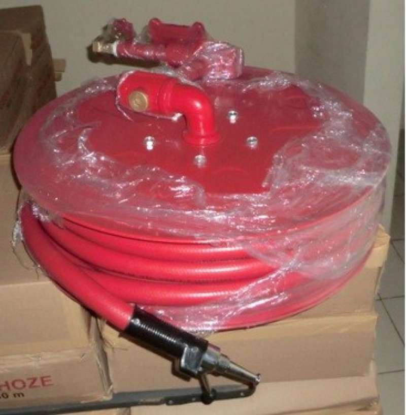 Promo swinging fire hose reel with swivel arm,fixed,selang pemadam roll
