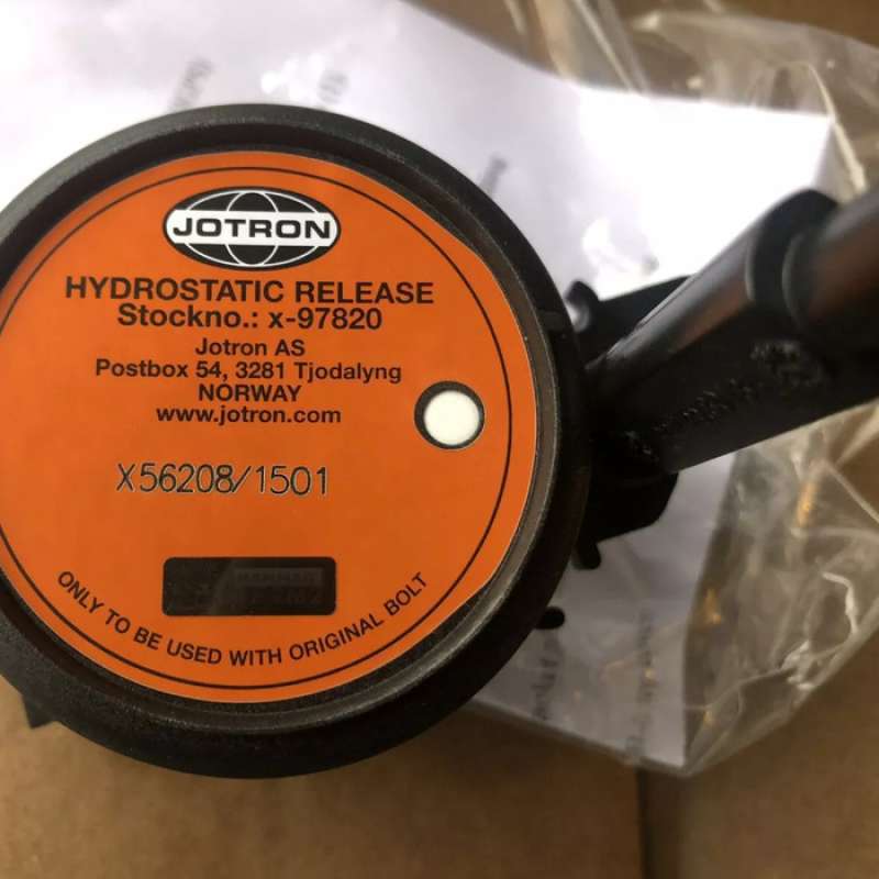 Promo Hru Jotron Hydrostatic Release Unit Jotron X-97820 Jotron Diskon ...