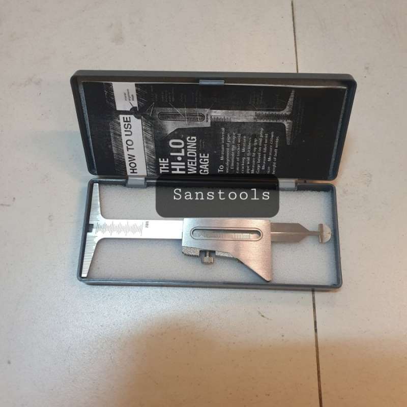 Promo Hilo welding gauge gage alat ukur las wall thickness pipe Hilo