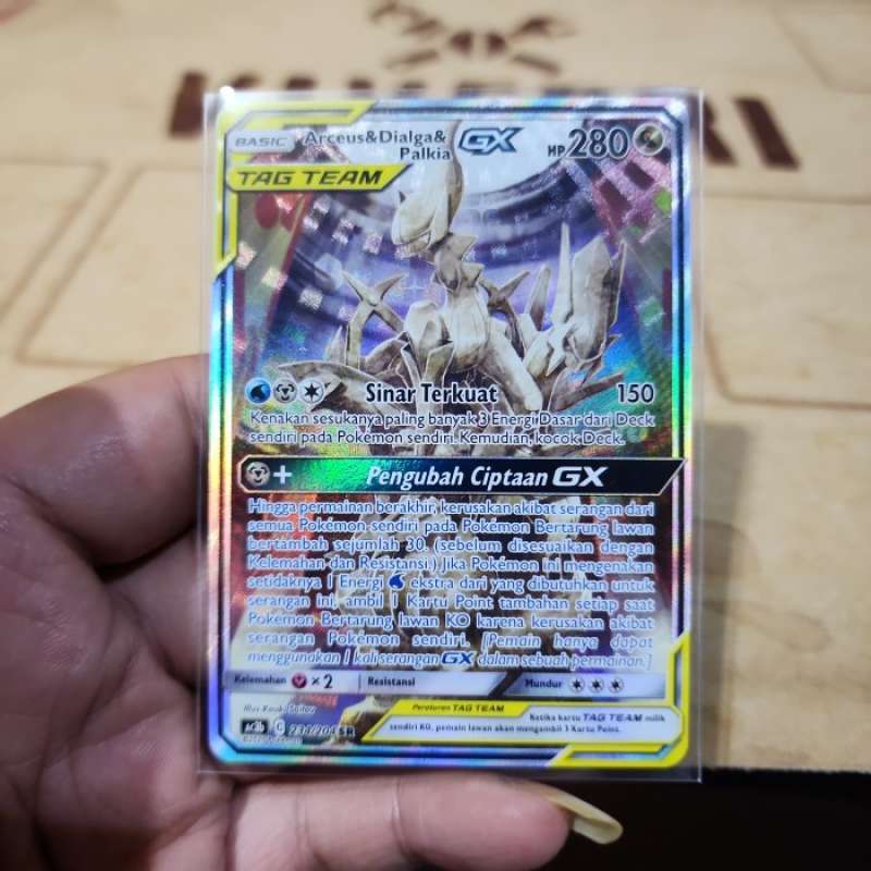 pokemon arceus gx card Arceus & Dialga & Palkia GX -Single Card