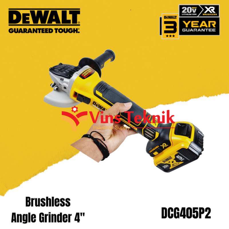 Promo DEWALT MESIN GERINDA BATERAI CORDLESS GRINDER DCG405 DCG 405