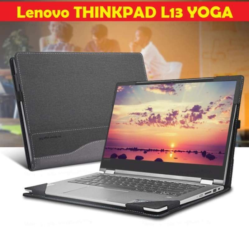 Jual Lenovo Thinkpad L13 Yoga Flip Case Laptop Pu Leather Wave Casing ...