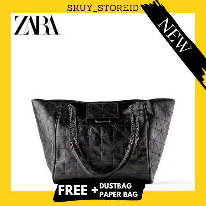 TAS ZARA TOTE BAG ORIGINAL IMPORT WANITA TERBARU BRANDED WANITA Z 251