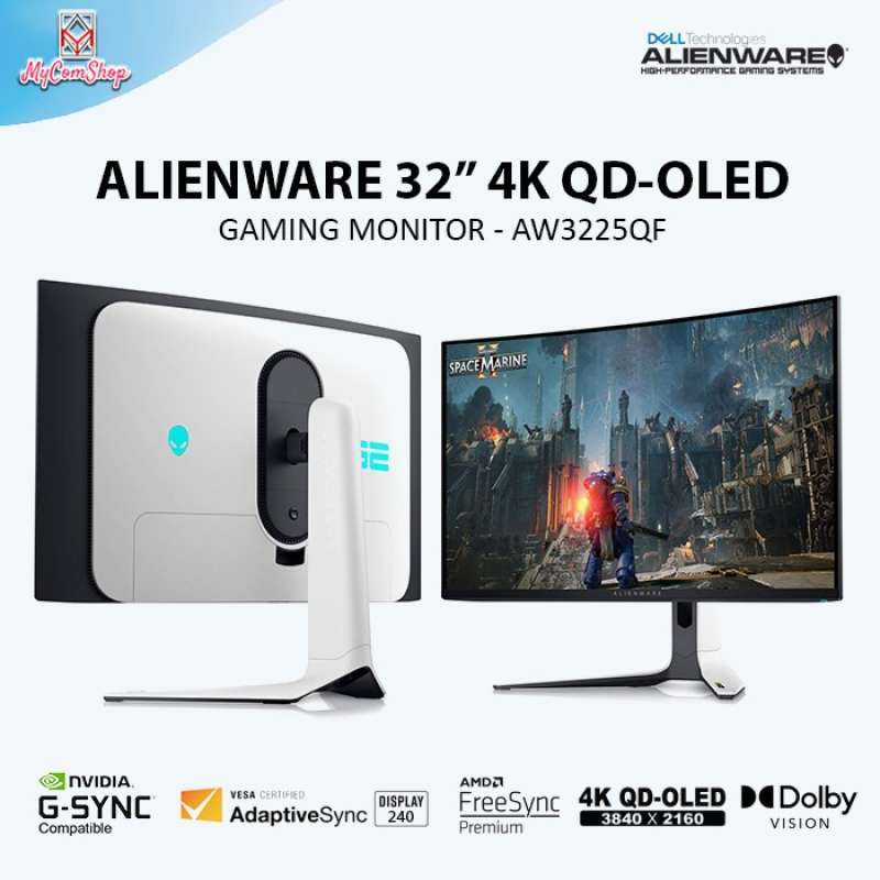 Dell AW3225QF 32インチ Alienware ゲーミングモニター（DELL 