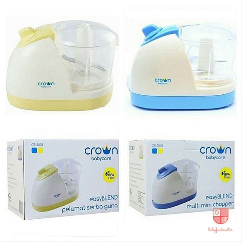 Promo Crown Food Processor Blender MPASI Easy Blend Multi Mini Chopper