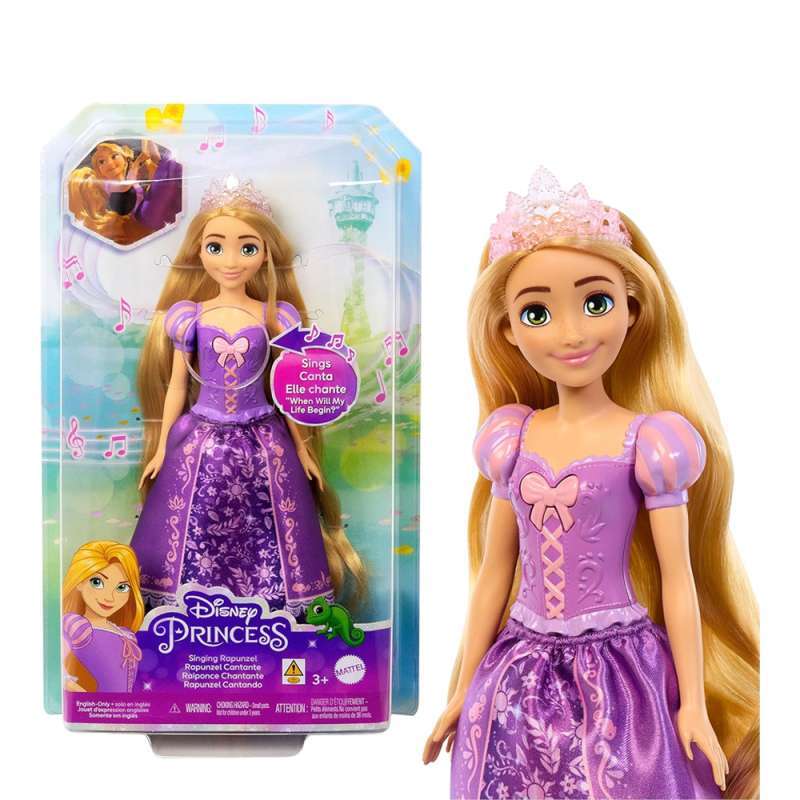 Jual Mattel Disney Princess Rapunzel Singing Fashion Doll Di
