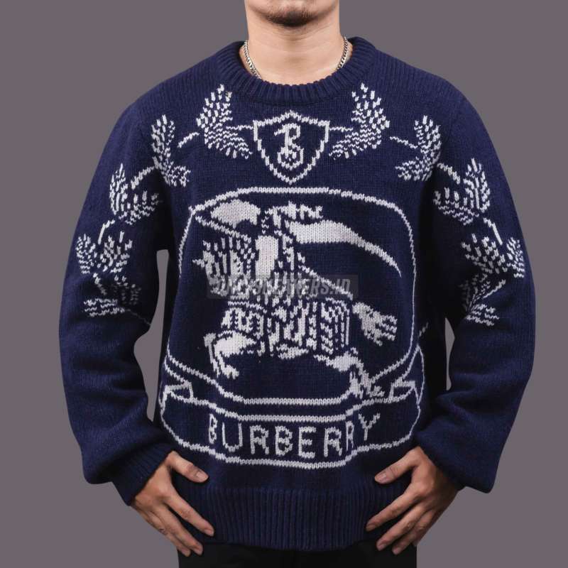 Burberry intarsia sweater shop