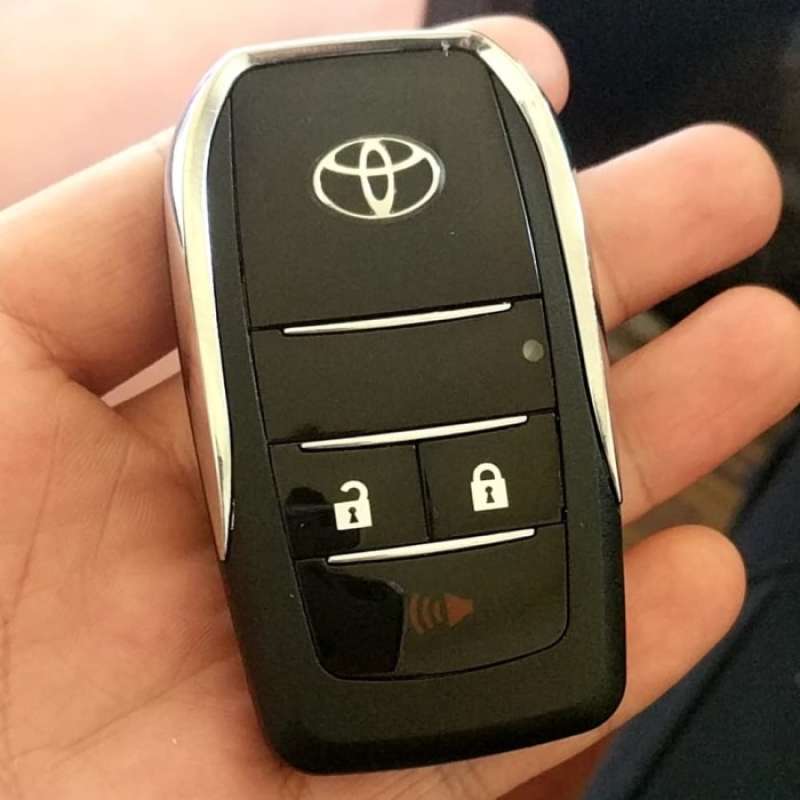 Promo Casing Kunci Lipat Flip Key Toyota Innova Fortuner Hilux 3 Tombol ...