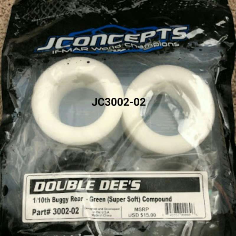 Promo Jc300202 Jconcepts Double Dees Green Compound Rear ( Soft
