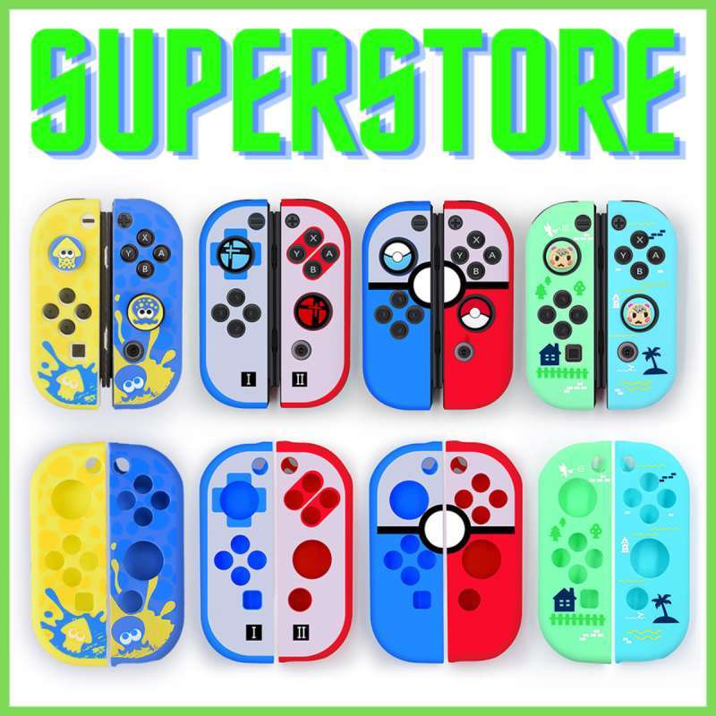 Jual Silicone Joycon Nintendo Switch Oled V1 V2 Case Casing Silikon Joy ...