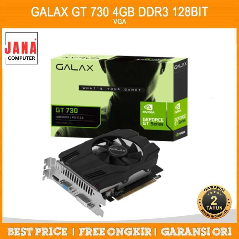 Gt 730 4gb Video Card Price Jual Galax Gt730 4gb Ddr3 128 Bit Di