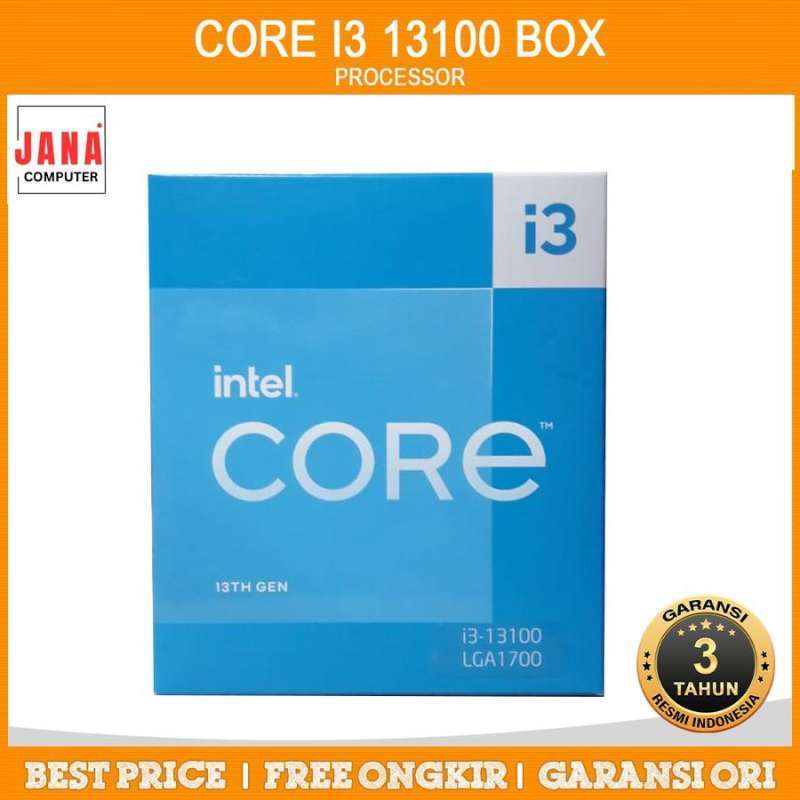 Jual Intel Core I3 13100 Box Di Seller Jana Computer - Sayati-2