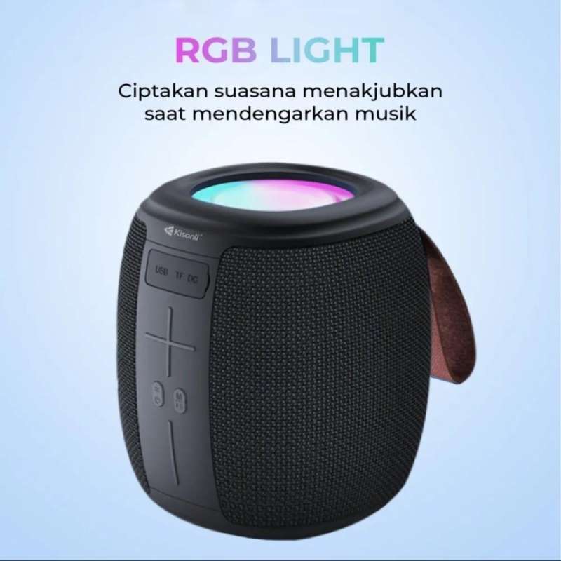 Jual Kisonli Speaker Bluetooth Portable Super Bass Q16 1200mah Di ...