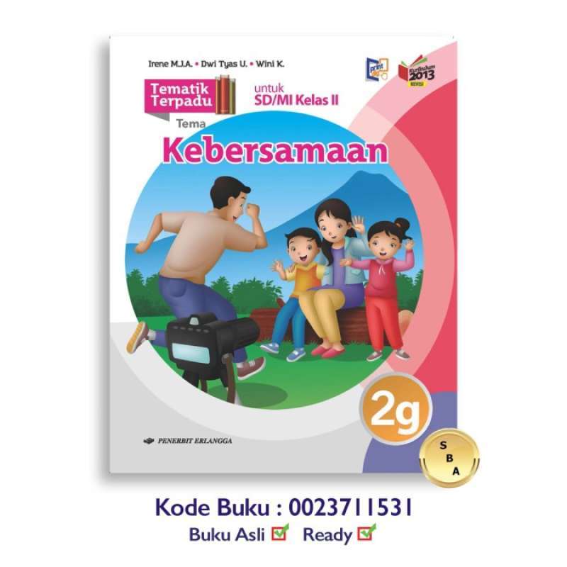 Promo Buku Tematik Terpadu Kelas 2 Sd Kurikulum 2013 Revisi K13n ...