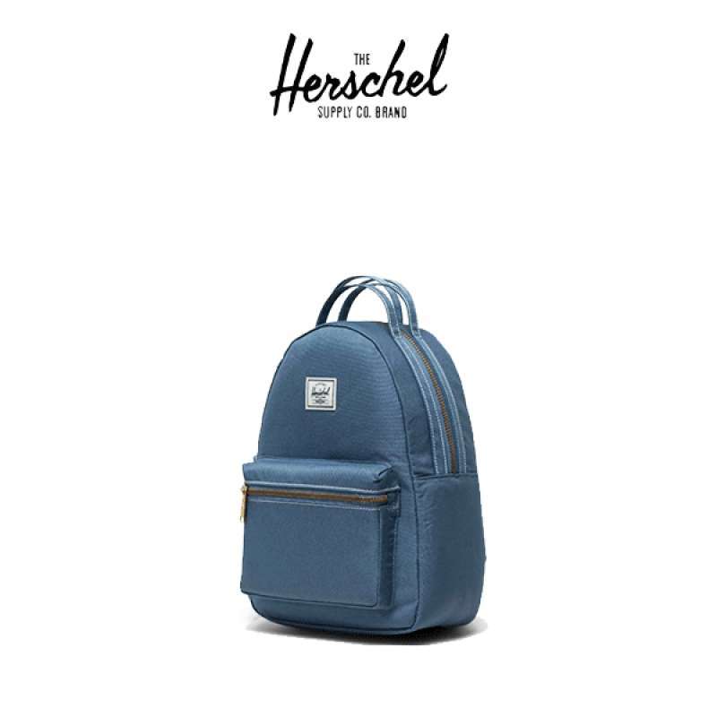 Herschel Nova Backpack Bags Mini 9L Blue Mirage/White Stitch
