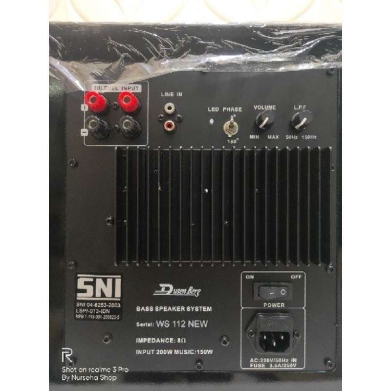 ms 200 subwoofer mission active subwoofer