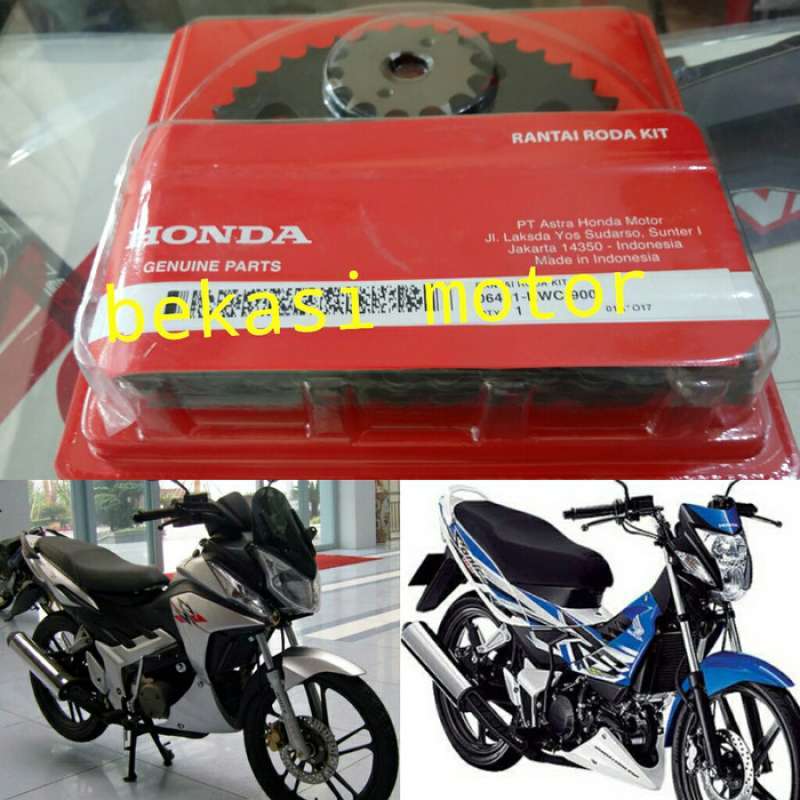 Promo Rantai Gear Set Gearset Honda Cs1 Sonic 125 Original 1set Diskon 33 Di Seller Kanzahana