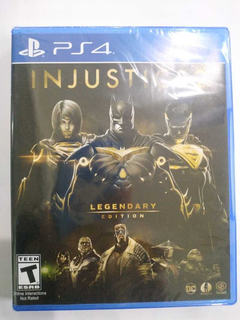 PS4 Injustice Legendary Edition Reg All